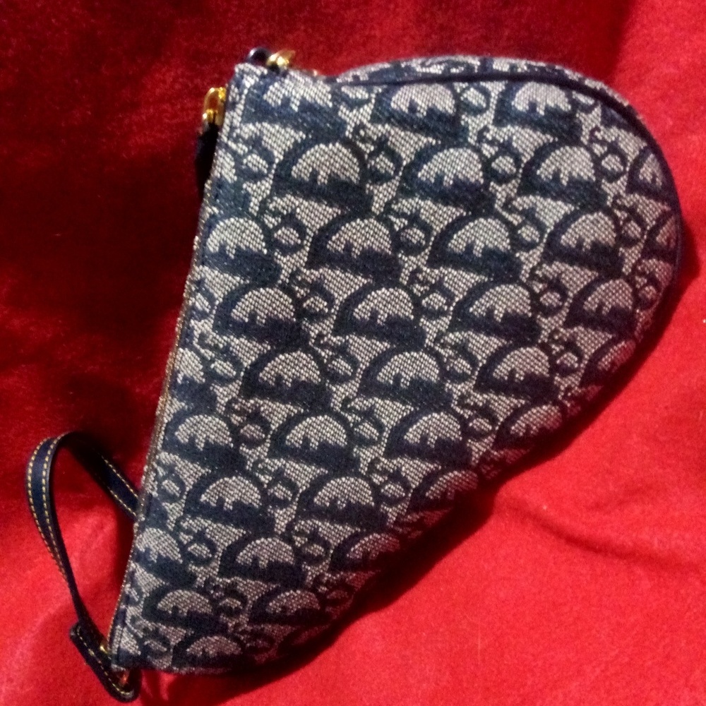 Christian Dior vintage saddle bag
